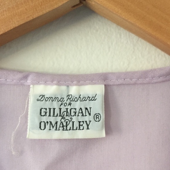 Vintage Lavender Babydoll Eyelet Dresd - Picture 4 of 4